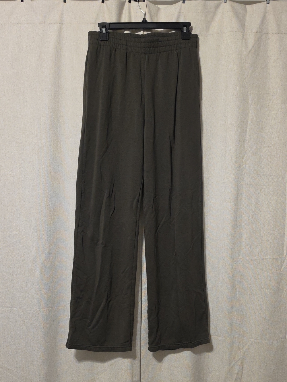 Wide Leg Olive Green Lounge Pants